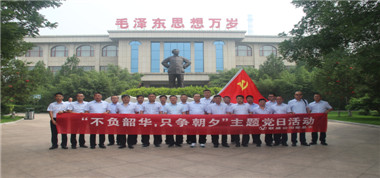 聯(lián)盛公司黨總支積極組織開展“不負(fù)韶華、只爭(zhēng)朝夕”迎“七一”主題紅色教育活動(dòng)