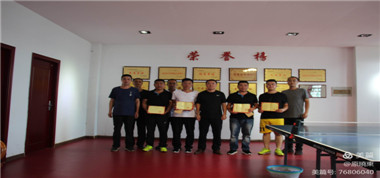 聯(lián)盛公司黨總支8月份黨建活動(dòng)乒乓球比賽圓滿結(jié)束
